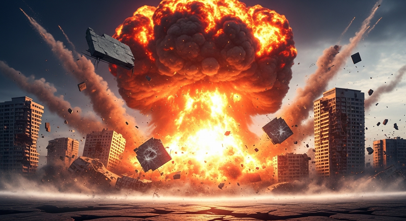 爆発と破壊エフェクト